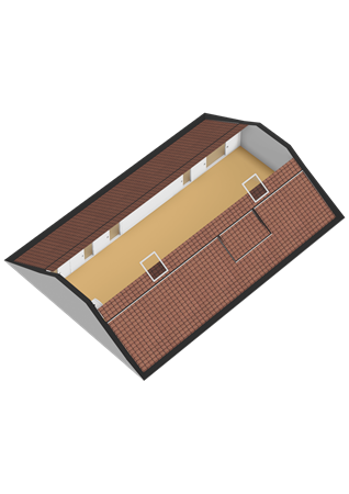 Plattegrond - Prins Willem-Alexanderstraat 1, 6911 AL Pannerden - Vliering - 3D.png